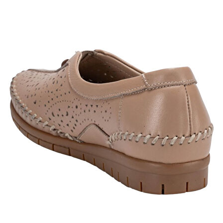 Forelli 23409-G Twin Vizon Kadın Comfort Deri Ayakkabı