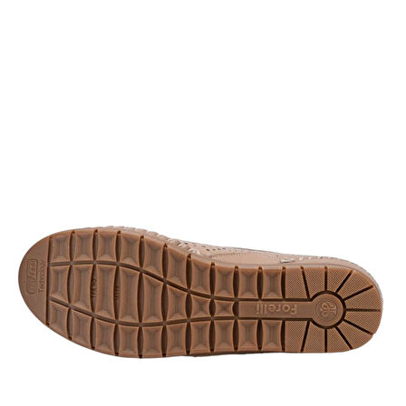 Forelli 23409-G Twin Vizon Kadın Comfort Deri Ayakkabı
