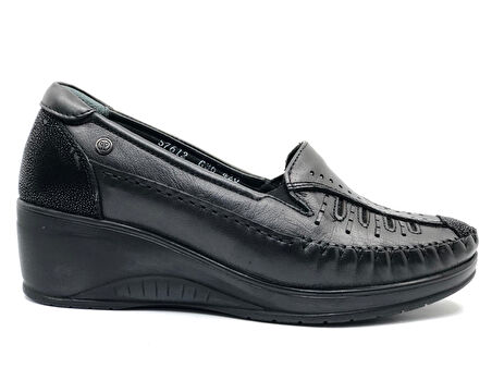 Forelli Sahra Hakiki Deri Ortopedik Comfort Kadın Casual Ayakkabı