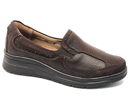 Forelli Faye Hakiki Deri Ortopedik Comfort Kadın Casual Ayakkabı