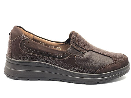 Forelli Faye Hakiki Deri Ortopedik Comfort Kadın Casual Ayakkabı