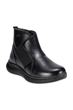 Forelli 27957 Eldo Comfort Fermuarlı Siyah Kadın Bot