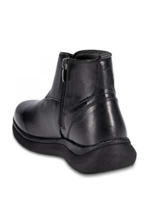Forelli 27957 Eldo Comfort Fermuarlı Siyah Kadın Bot