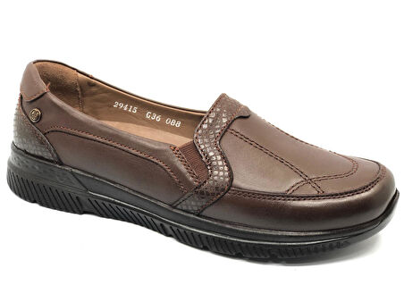 Forelli Dilmen Hakiki Deri Ortopedik Comfort Kadın Casual Ayakkabı