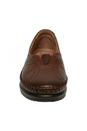 Forelli Gulis 48007 Günlük Deri Taba Kadın Ayakkabı