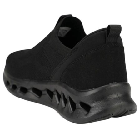 Forelli F250404-G Heidi Siyah Kadın Comfort Spor Ayakkabı