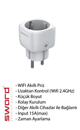 SWORD WI-FI AKILLI PRİZ