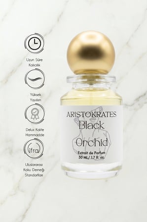 Black Orchid Unisex Extrait de Parfüm 50 ML | Çiçeksi, Baharatlı | Orkide, Mandalina, Vanilya