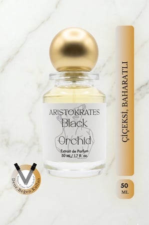 Black Orchid Unisex Extrait de Parfüm 50 ML | Çiçeksi, Baharatlı | Orkide, Mandalina, Vanilya