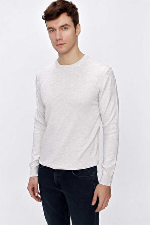 Basic Dinamik Fit Rahat Kesim Bisiklet Yaka Triko Kazak