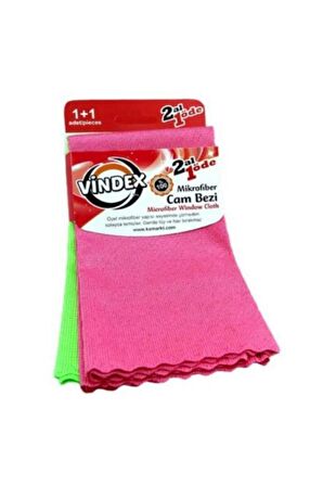 Vindex Mikrofiber Cam Bezi 2 Al 1 Öde