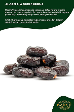 Mebrum Siyah Ula Amber Hurma 5kg -yeni Mahsül- Besin Değeri Yüksek Kabuklu Besleyici 86815062718003