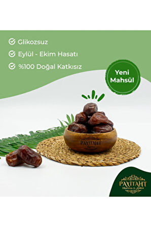 Hudri Lüks Medine Hurması 3kg Yeni Mahsul Potasyum Zengini Kan Yapıcı Etli Iri Yapılı Hudri Lüks