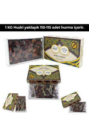 Hudri Lüks Medine Hurması 5kg Yeni Mahsul Potasyum Zengini Kan Yapıcı Etli Iri Yapılı Hudri Lüks