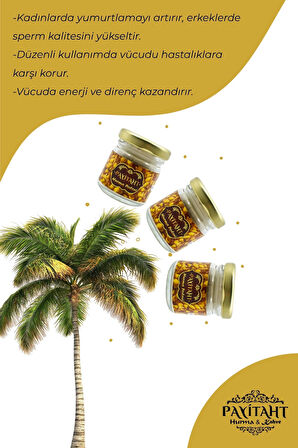 Katıksız Organik Medine Hurma Poleni 20g 5li Paket