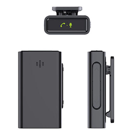 LinkTech Car RF12 FM Transmitter 38W PD QC3.0 LCD Ekran USB+Type-C