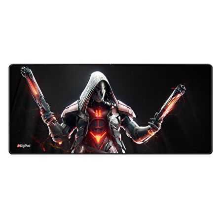 Digipod Gaming Mousepad Oyuncu Mouse pad 90X40 XXL Büyük Oyuncu Mouse Pad Kaymaz Taban  4mm Kalınlık