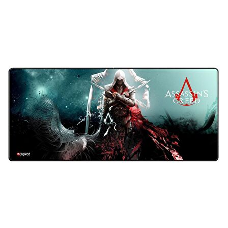 Digipod Gaming Mousepad Oyuncu Mouse pad 90X40 XXL Büyük Oyuncu Mouse Pad Kaymaz Taban  4mm Kalınlık