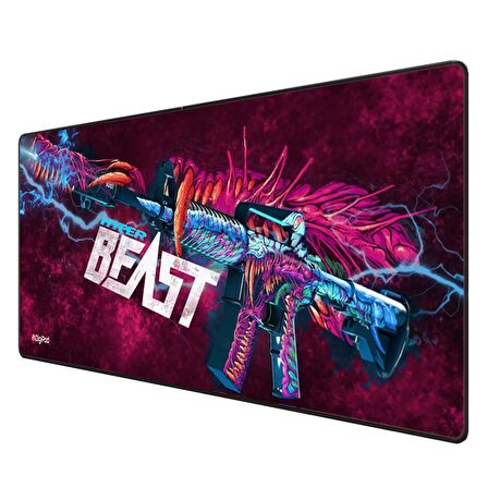 Digipod Gaming Mousepad Oyuncu Mouse pad 90X40 XXL Büyük Oyuncu Mouse Pad Kaymaz Taban  4mm Kalınlık