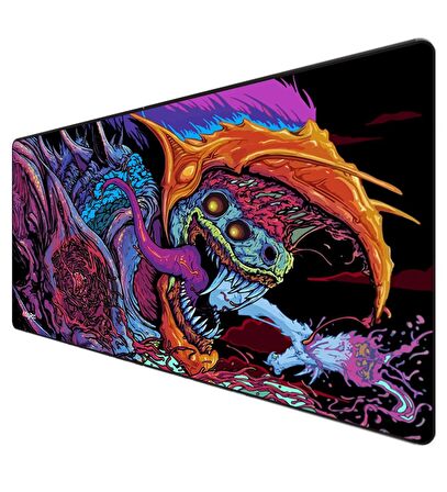 Digipod Gaming Mousepad Oyuncu Mouse Pad 90x40 Xxl Büyük Oyuncu Mouse Pad Kaymaz Taban 4mm Kalınlık