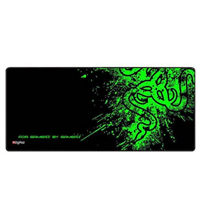 Digipod Gaming Mousepad Oyuncu Mouse Pad 90x40 Xxl Büyük Oyuncu Mouse Pad Kaymaz Taban 4mm Kalınlık