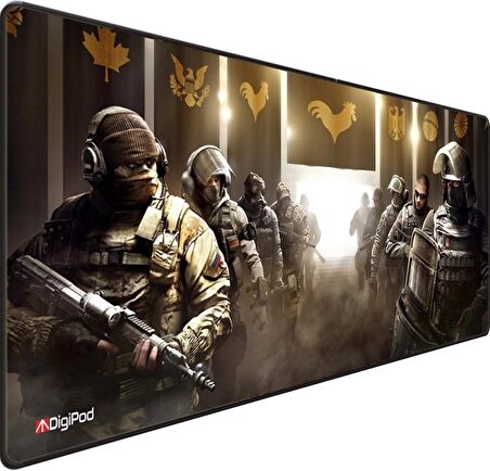 Digipod Gaming Mousepad Oyuncu Mouse pad 90X40 XXL Büyük Oyuncu Mouse Pad Kaymaz Taban 4mm Kalınlık