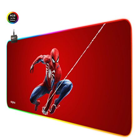 Digipod RGB Gaming Mousepad Oyuncu Mouse pad 90X40 XXL Büyük Oyuncu Mouse Pad Kaymaz Taban  4mm Kalı