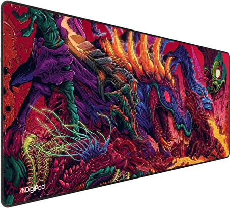  Digipod Gaming Mousepad Oyuncu Mouse pad 90X40 XXL Büyük Oyuncu Mousepad Kaymaz Taban 4mm