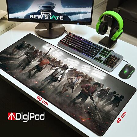  Digipod Gaming Mousepad Oyuncu Mouse pad 90X40 XXL Büyük Oyuncu Mousepad Kaymaz Taban 4mm