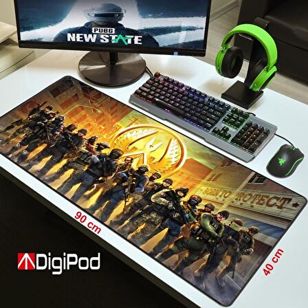  Digipod Gaming Mousepad Oyuncu Mouse pad 90X40 XXL Büyük Oyuncu Mousepad Kaymaz Taban 4mm