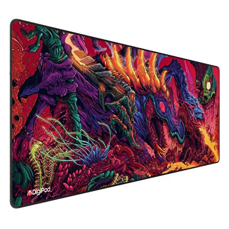  Digipod Gaming Mousepad Oyuncu Mouse pad 90X40 XXL Büyük Oyuncu Mousepad Kaymaz Taban 4mm