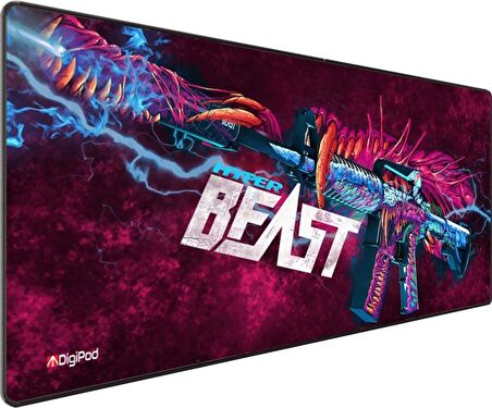  Digipod Gaming Mousepad Oyuncu Mouse pad 90X40 XXL Büyük Oyuncu Mousepad Kaymaz Taban 4mm