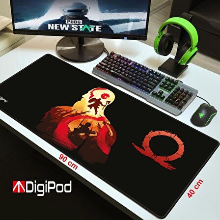  Digipod Gaming Mousepad Oyuncu Mouse pad 90X40 XXL Büyük Oyuncu Mousepad Kaymaz Taban 4mm Kalınlık