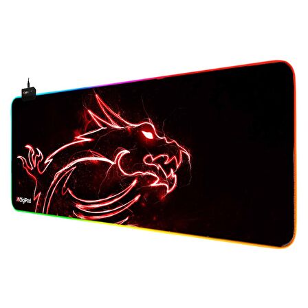  Digipod RGB oyuncu mousepad RGB Gaming oyuncu mouse pad kaymaz taban 70 x 30 4MM Kalınlık