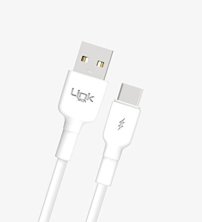 LİNK-TECH 3A 1M USB TO TYPE-C ŞARJ KABLOSU  