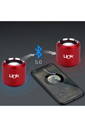 LİNKTECH BM5 Premium Mini Bas Taşınabilir Bluetooth Hoparlör