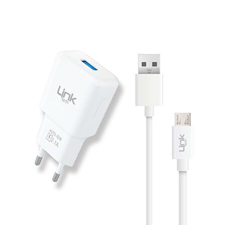 Linktech T440 Strong Şarj Cihazı ve Micro USB Şarj Kablosu