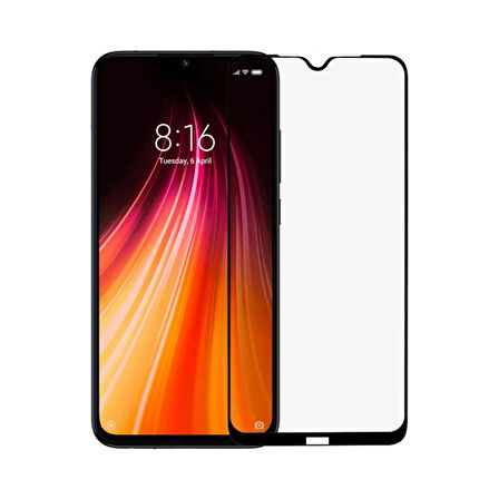 LinkTech Xiaomi Redmi Note 8 Temperli 5D Pro Cam Ekran Koruyucu