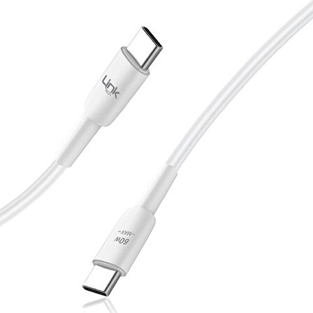 Linktech K604 Safe Usb-C/type-C Pd 60W Şarj Kablosu