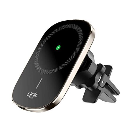 LinkTech W790 Magsafe Uyumlu 15W Kablosuz Şarj Araç İçi Telefon Tutucu