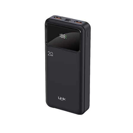 LİNKTECH LD20 Strong with Screen 20.000 mAh PowerBank