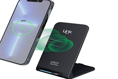 W515 15W Type-C Masaüstü Wireless Şarj Aleti & Telefon Tutacağı