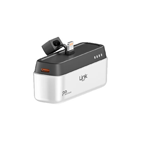 LinkTech ML05 5000 mAh Lightning Dock Stant Hızlı Mini Powerbank