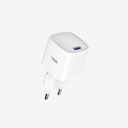 G840 Premium KVK GARANTİLİ Mini 20W USB-C Süper SI GaN Şarj Adaptörü