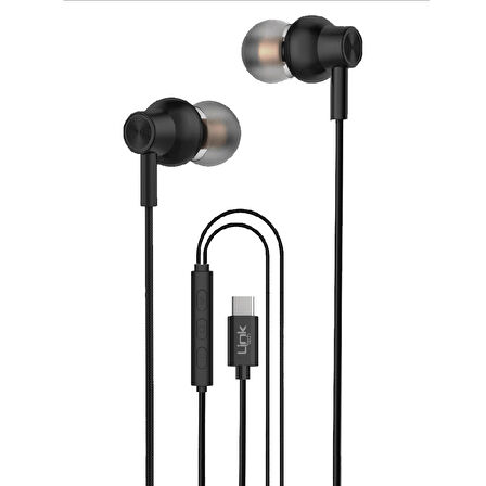 LinkTech H72 Ekstra Bass Type-C Kulak İçi Kablolu Kulaklık