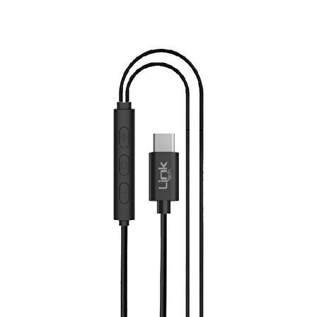 LinkTech H72 Ekstra Bass Type-C Kulak İçi Kablolu Kulaklık
