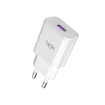 LinkTech T441e 18W QC3.0 Hızlı Şarj Aleti ve Micro USB Kablo Set