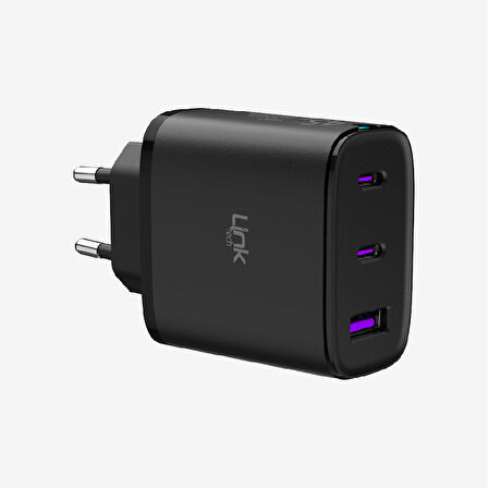 C317 Strong GaN 3 Ports 45W Fast Charger Adapter