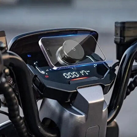 H875 Car Play Uyumlu Elektronik Vakum Tabanlı Manyetik Telefon Tutacağı