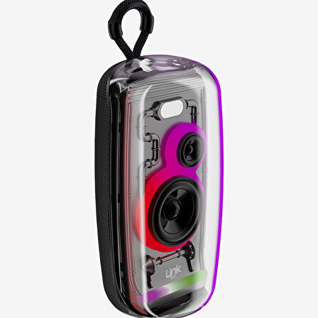 R116 IPX5 Sertifikalı Işıklı Bluetooth Hoparlör